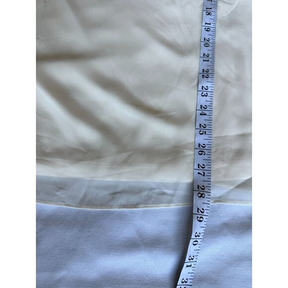 Badgley Miechka American Glamour Blouse Top Size XL Beaded Sequin Sheer Overlay - Picture 13 of 13